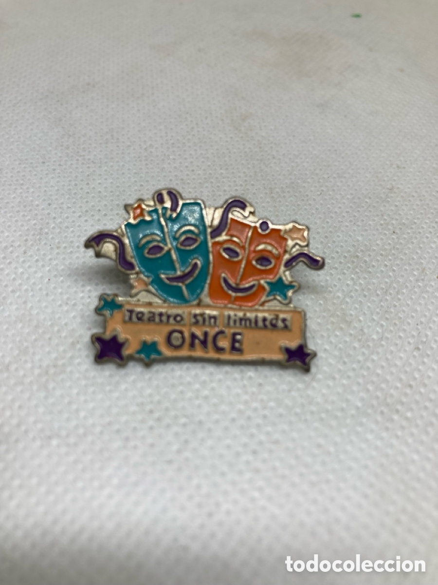 Pins de colecci&oacute;n: PIN TEATRO SIN LIMITACINES ONCE - Foto 2