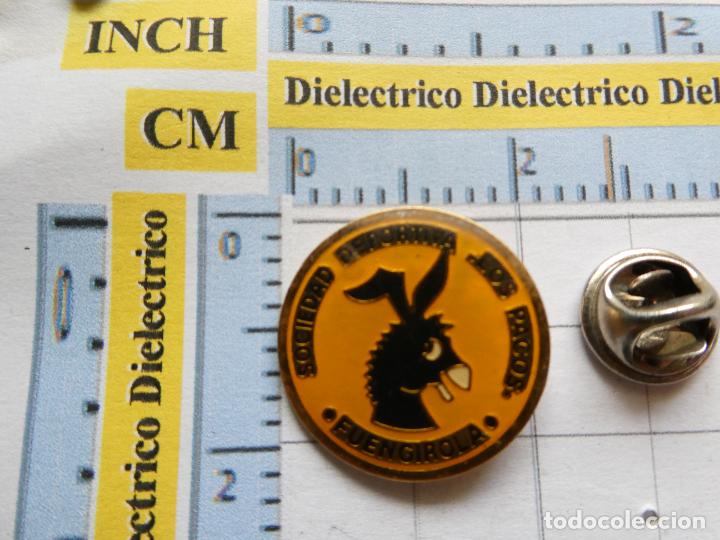 Collection pins: PIN DE LA SOCIEDAD DEPORTIVA LOS PACOS FUENGIROLA M&Aacute;LAGA. BURRO ASNO