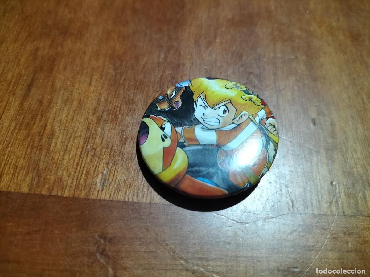 Pins de colecci&oacute;n: POKEMON. CHAPA. PIN. 31 MM. MET&Aacute;LICA POR DETR&Aacute;S. SIN USO.