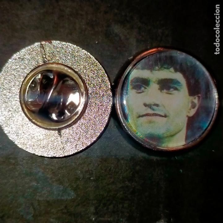 Pins de cole&ccedil;&atilde;o: pin redondo metal - f&uacute;tbol equipo club jugador a determinar liga