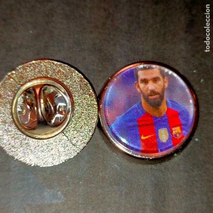 Pins de cole&ccedil;&atilde;o: pin redondo metal - f&uacute;tbol equipo club jugador a determinar liga