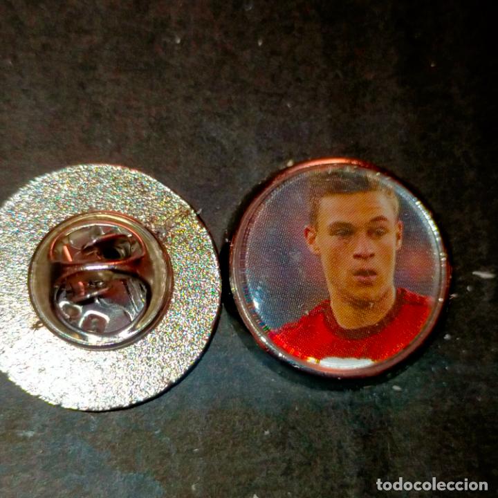 Pin's de collection: pin redondo metal - f&uacute;tbol equipo club jugador a determinar liga