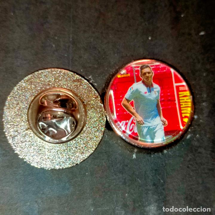 Pin's de collection: pin redondo metal - f&uacute;tbol equipo club jugador a determinar liga