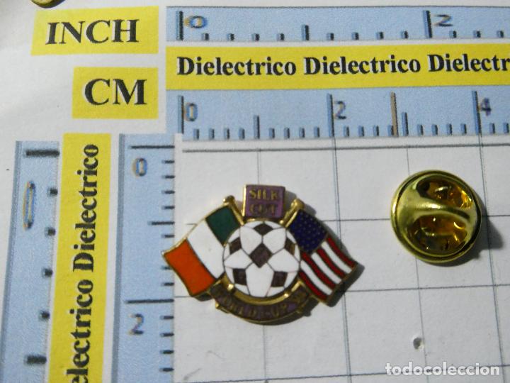 Pins de cole&ccedil;&atilde;o: PIN DE DEPORTES. F&Uacute;TBOL COPA DEL MUNDO MUNDIAL USA EEUU 1994 BANDERAS IRLANDA