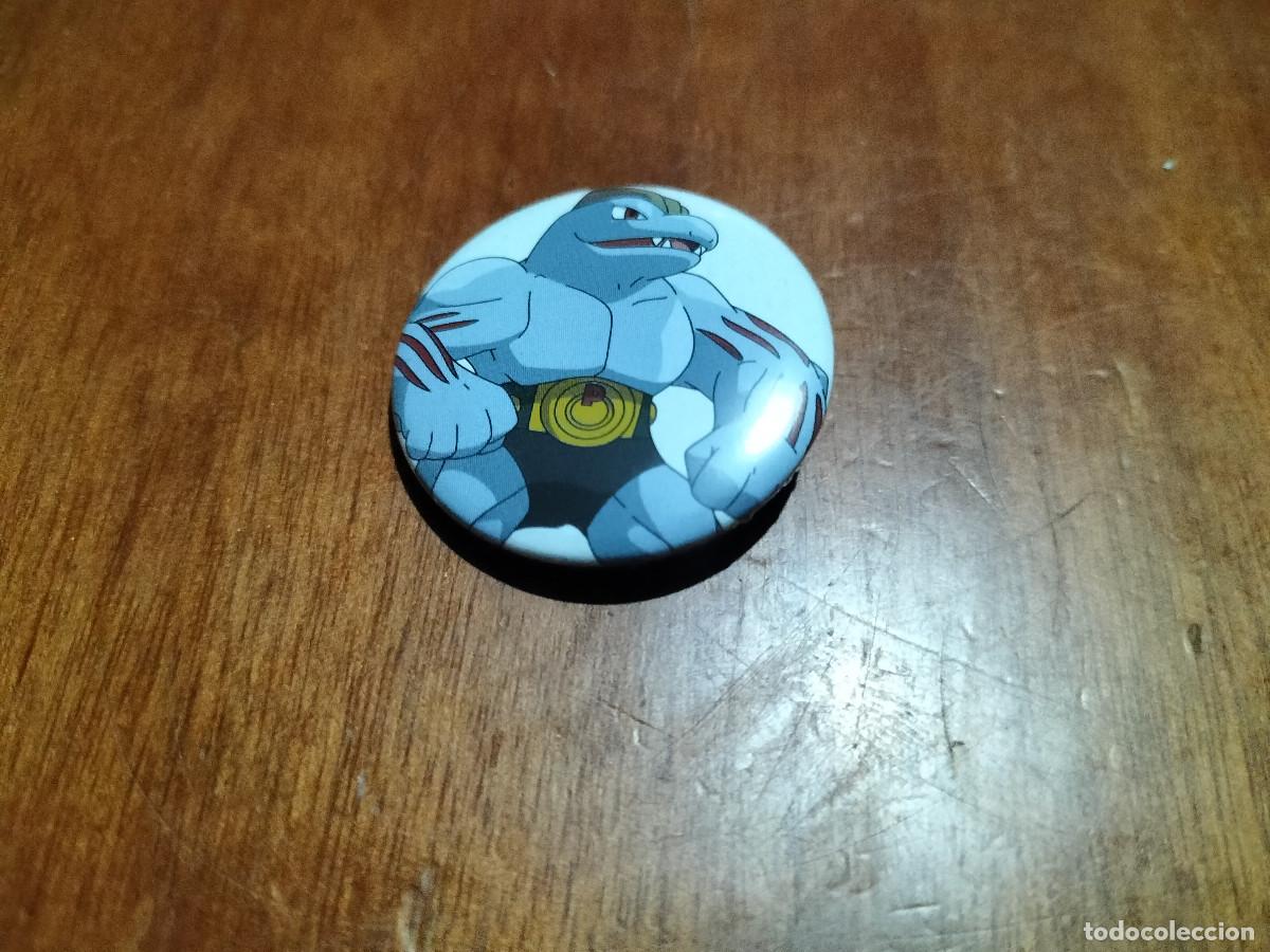Pins de colecci&oacute;n: MACHOKE. POKEMON CHAPA. PIN. 31 MM. MET&Aacute;LICA POR DETR&Aacute;S. SIN USO. DIFICIL