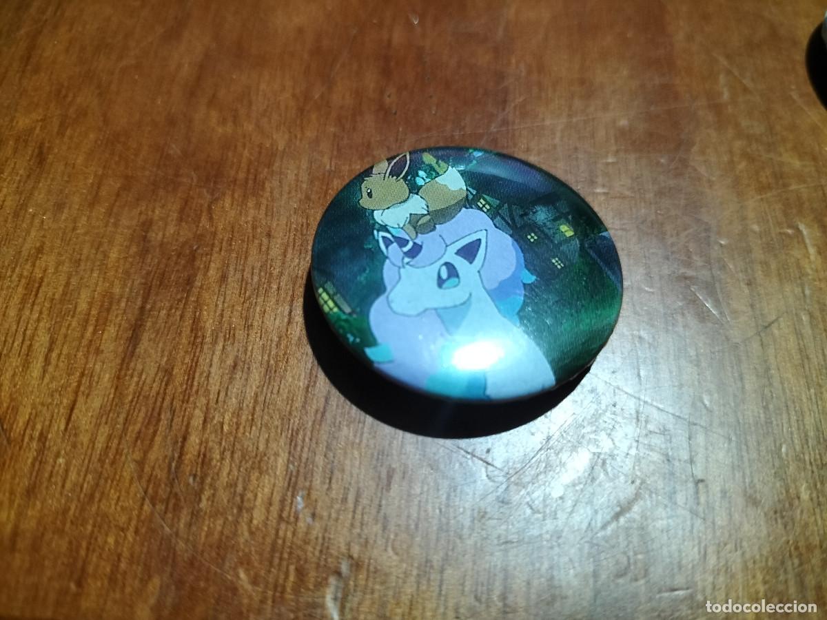 Sammlung von Pins: POKEMON. POKEMON CHAPA. PIN. 31 MM. MET&Aacute;LICA POR DETR&Aacute;S. SIN USO. DIFICIL