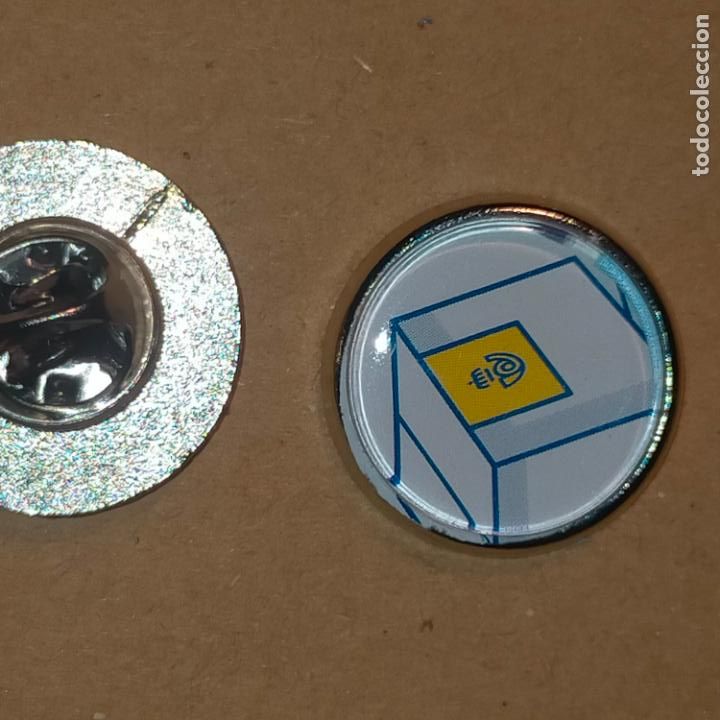 Pin's de collection: pin redondo metal - LOGO OFICINAS DE CORREOS Y TELEGRAFOS ESPA&Ntilde;A