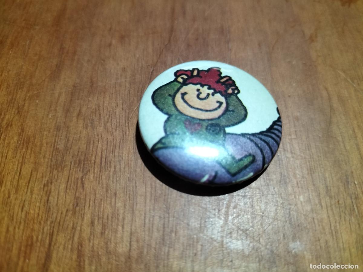 Pins de colecci&oacute;n: PERSONAJE NI&Ntilde;O. CREEMOS CON GERONIMO STILTON. PIN. 31 MM. MET&Aacute;LICA POR DETR&Aacute;S. SIN USO. DIFICIL