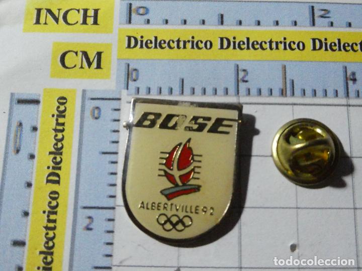 Pins de cole&ccedil;&atilde;o: PIN DE DEPORTES JUEGOS OL&Iacute;MPICOS ALBERTVILLE 92 1992. BOSE