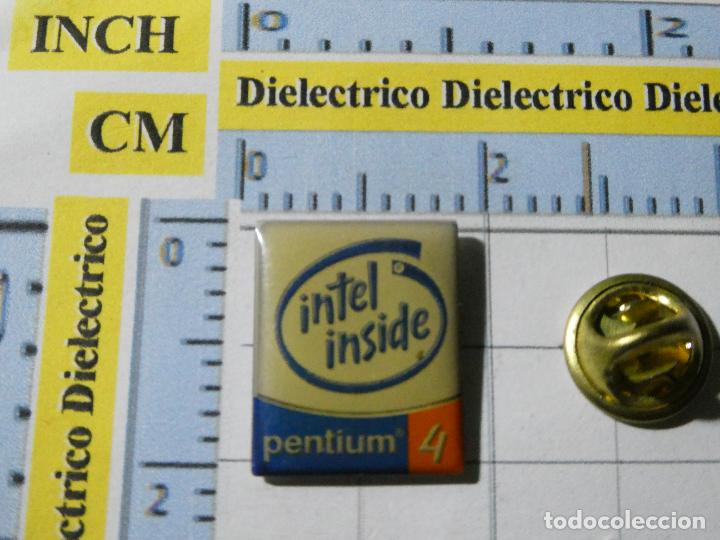 Pin's de collection: PIN DE ORDENADORES INFORM&Aacute;TICA. INTEL INSIDE PENTIUM 4