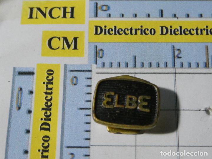 Pin's de collection: INSIGNIA SOLAPA OJAL. TELEVISIONES TELEVISORES ESPA&Ntilde;OLES ELBE. NO PIN