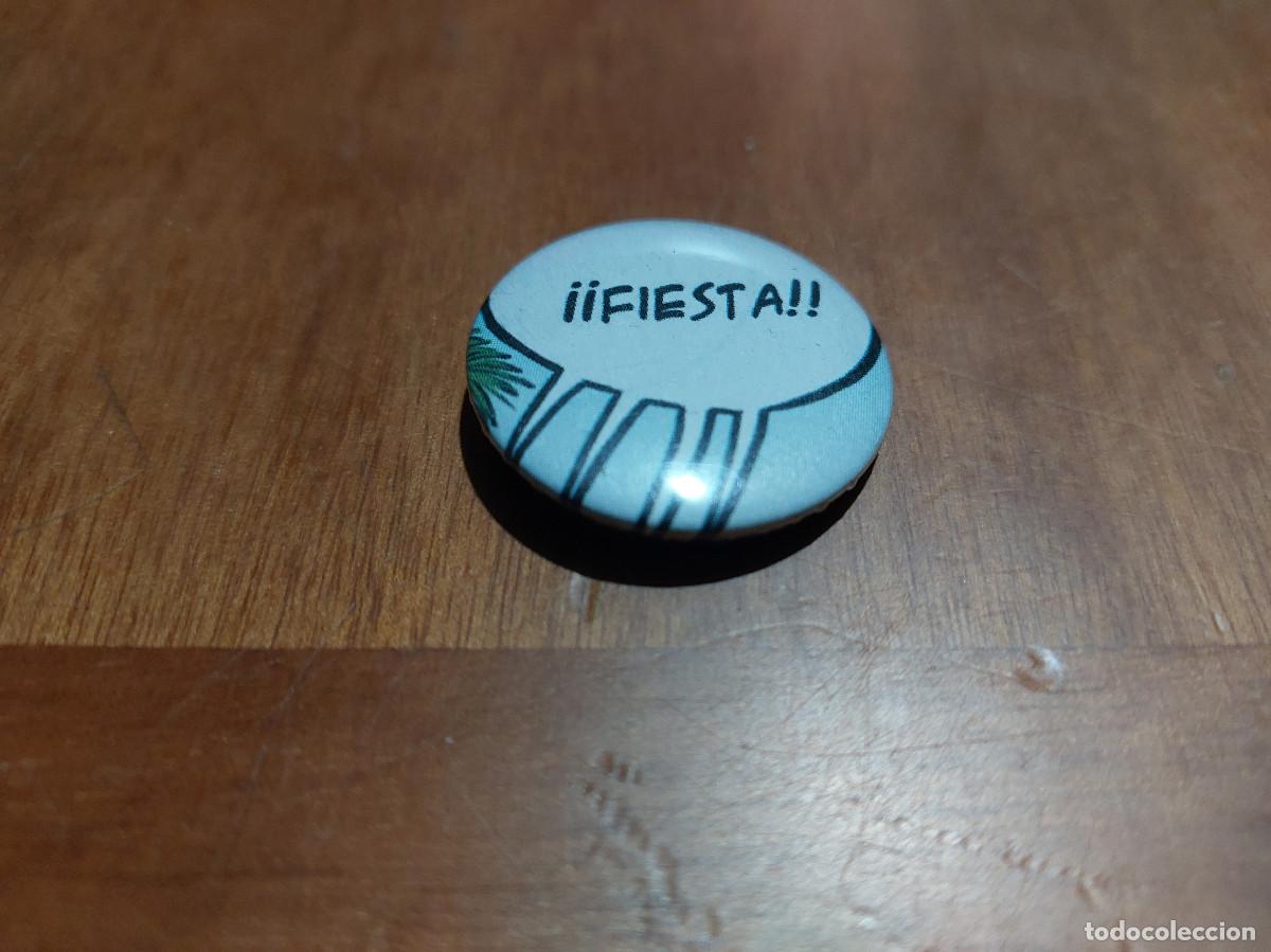 Pins de colecci&oacute;n: FIESTA. COMIC. CHAPA. PIN. 31 MM. MET&Aacute;LICA POR DETR&Aacute;S. SIN USO. DIFICIL
