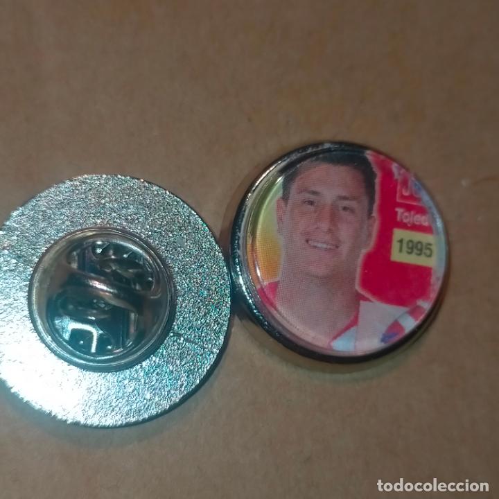 Sammlung von Pins: pin redondo metal - f&uacute;tbol equipo club Atl&eacute;tico de Madrid JUGADOR