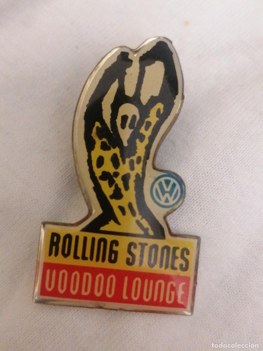 Pins de colecci&oacute;n: Pin Rolling Stones voodoo Loungr