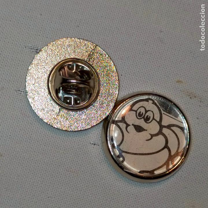 Pins de cole&ccedil;&atilde;o: pin redondo metal - marca de coche autos motos Michelin