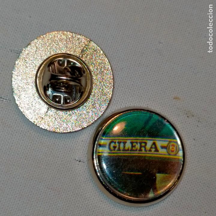Pins de cole&ccedil;&atilde;o: pin redondo metal - marca de coche autos motos Champions gilera