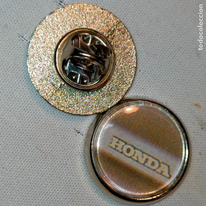 Pins de cole&ccedil;&atilde;o: pin redondo metal - marca de coche autos motos honda