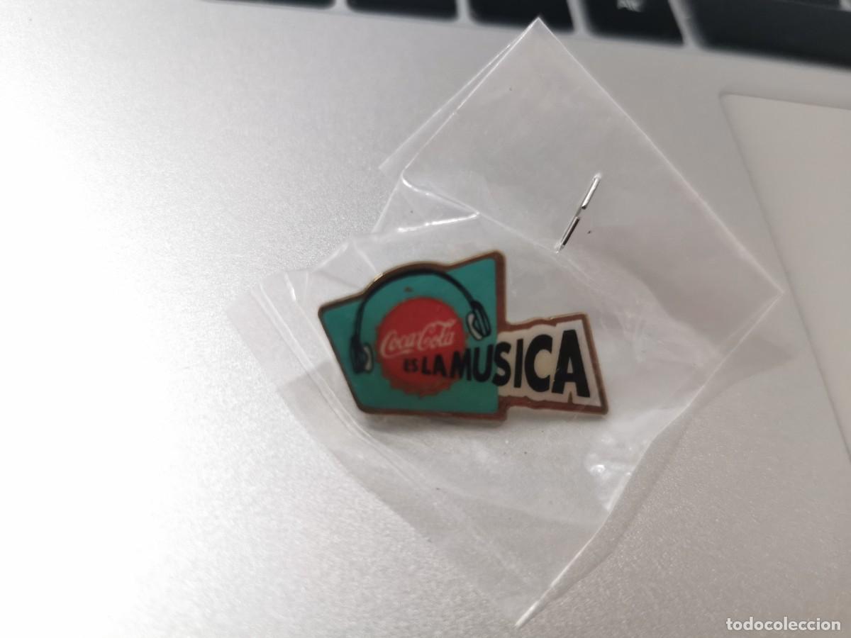 Pins de colecci&oacute;n: PIN COCA COLA ES LA MUSICA NUEVO SIN ESTRENAR PINS PINES