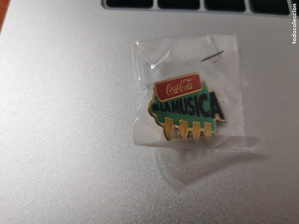 Pins de colecci&oacute;n: PIN COCA COLA ES LA MUSICA NUEVO SIN ESTRENAR PINS PINES