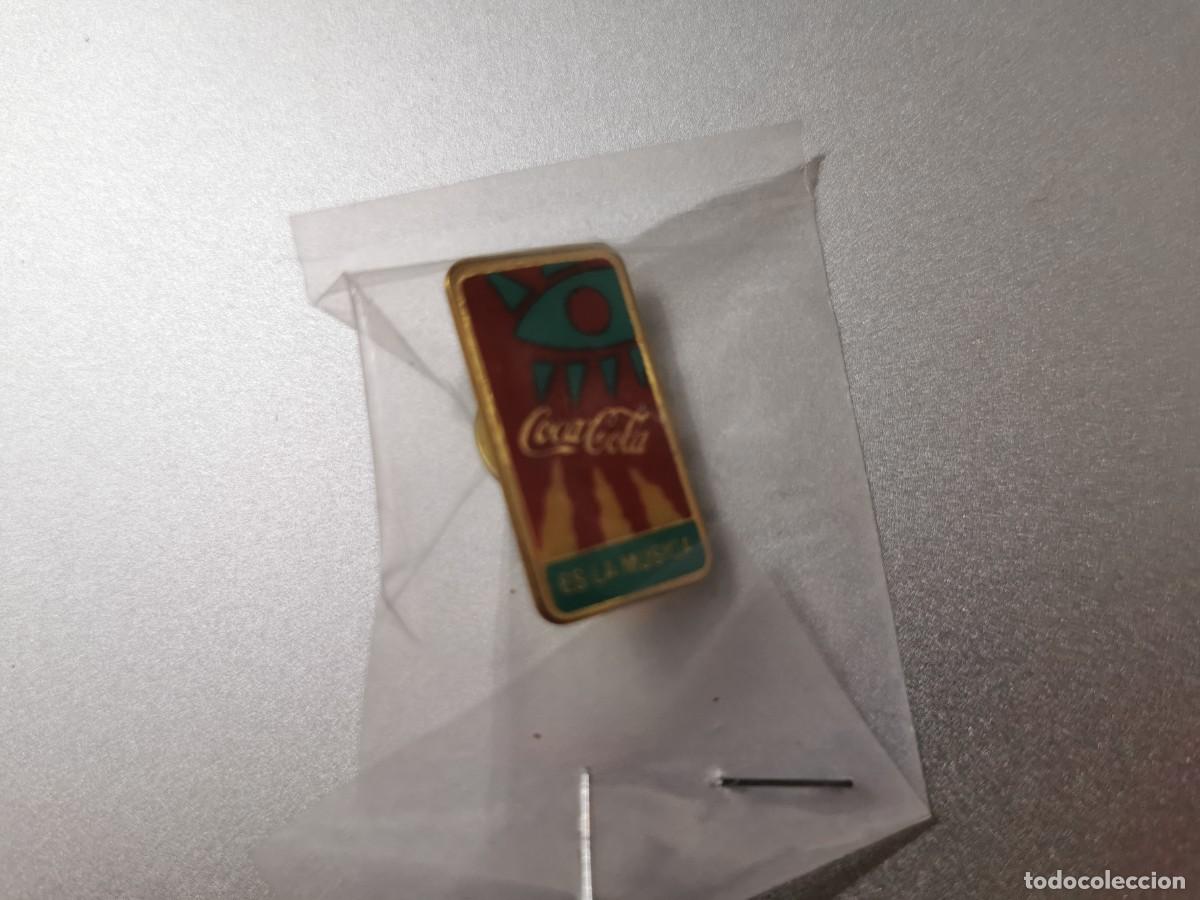 Pins de colecci&oacute;n: PIN COCA COLA ES LA MUSICA NUEVO SIN ESTRENAR PINS PINES