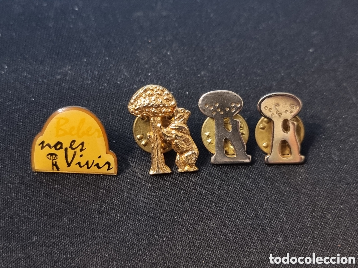Pins de colecci&oacute;n: 4 PINS Comunidad Madrid - Foto 1