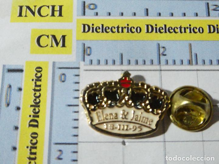 Pins e Spille di collezione: PIN ENLACE BODA REAL ELENA BORB&Oacute;N JAIME MARICHALAR SEVILLA 1995