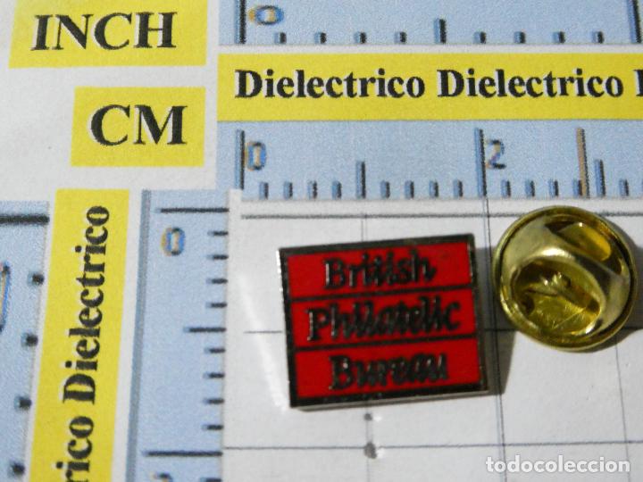 Pins e Spille di collezione: PIN DE CORREOS FILATELIA. BRITISH PHILATELIC BUREAU ROYAL POST SERVICE REINO UNIDO