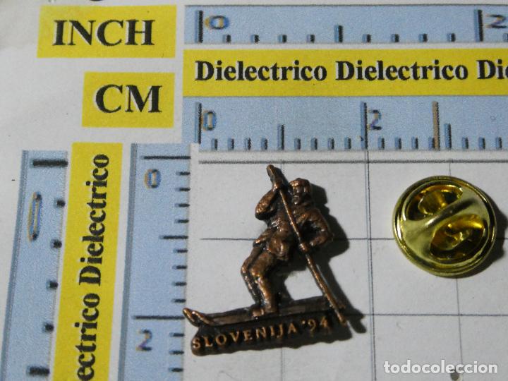 Pins e Spille di collezione: PIN DE TURISMO. ESLOVENIA 94 1994 ESQUIADOR
