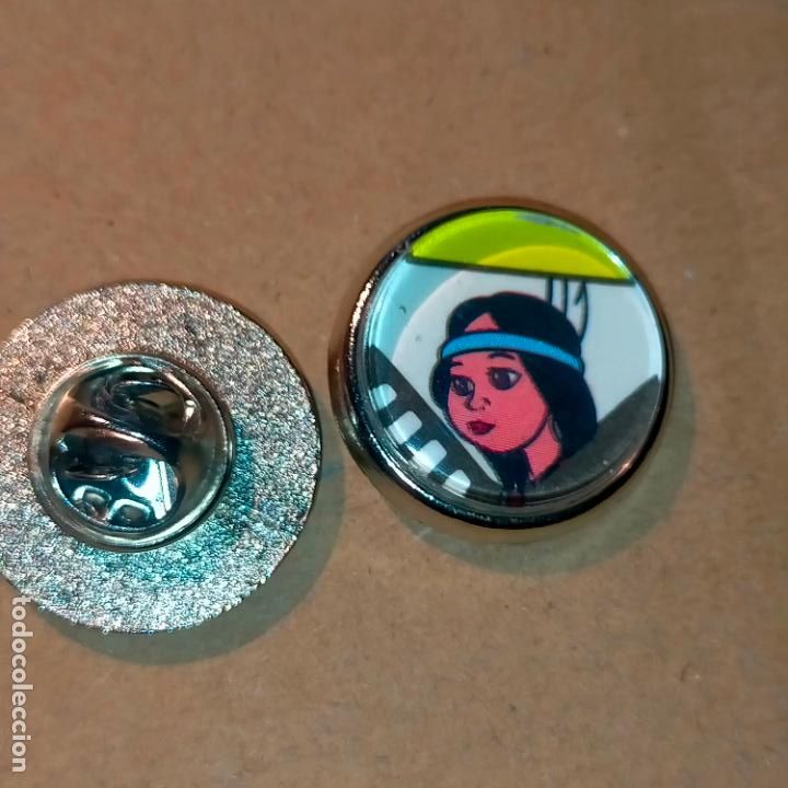 Pin's de collection: PIN REDONDO METAL - disney dibujos animados personajes