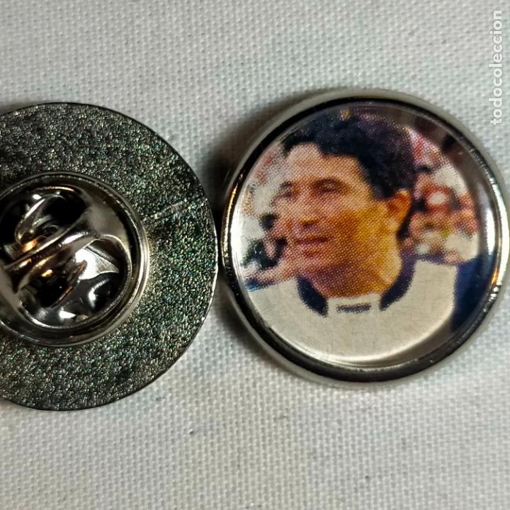Sammlung von Pins: pin redondo metal - f&uacute;tbol equipo club Atl&eacute;tico de Madrid JUGADOR