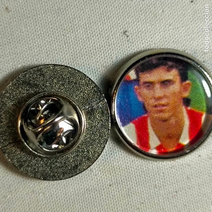 Sammlung von Pins: pin redondo metal - f&uacute;tbol equipo club Atl&eacute;tico de Madrid JUGADOR