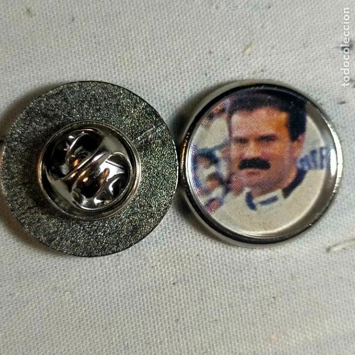 Sammlung von Pins: pin redondo metal - f&uacute;tbol equipo club Atl&eacute;tico de Madrid JUGADOR