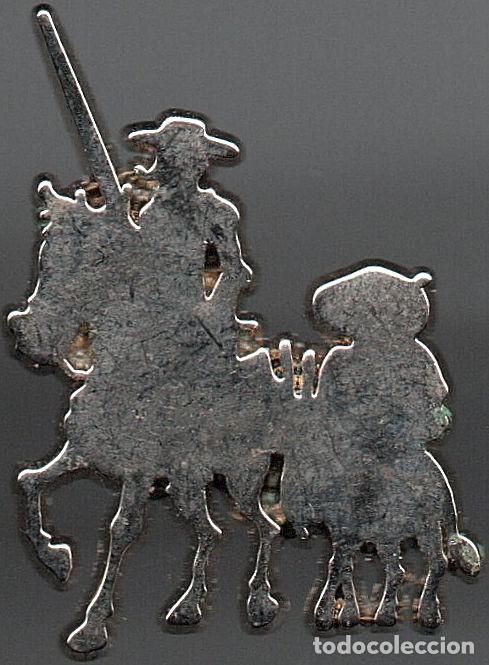 Pins de colecci&oacute;n: PINS PROMOCION TURISMO -COMUNIDAD CASTILLA LA MANCHA - QUIJOTE Y SANCHO