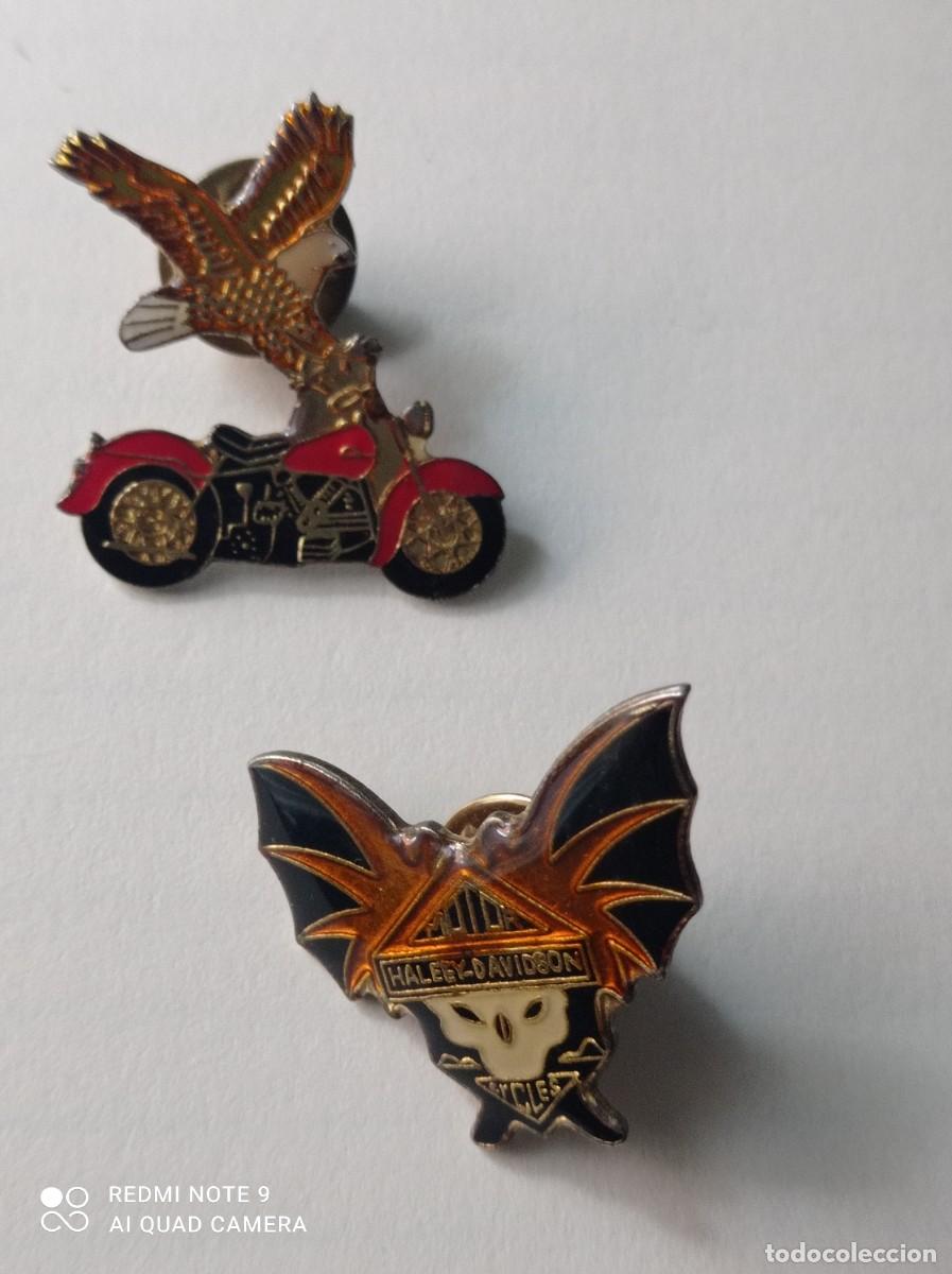 Pins de colecci&oacute;n: Harley Davidson lote de 2 pin - Foto 1