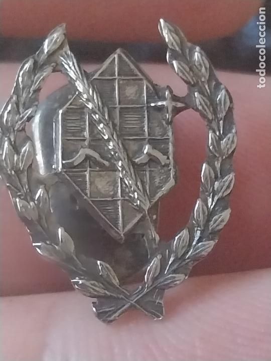 Pins de colecci&oacute;n: ESCUDO ROMBOIDE ESPIGA LAUREADA POR DETERMINAR INSIGNIA 2,2CM ALTO