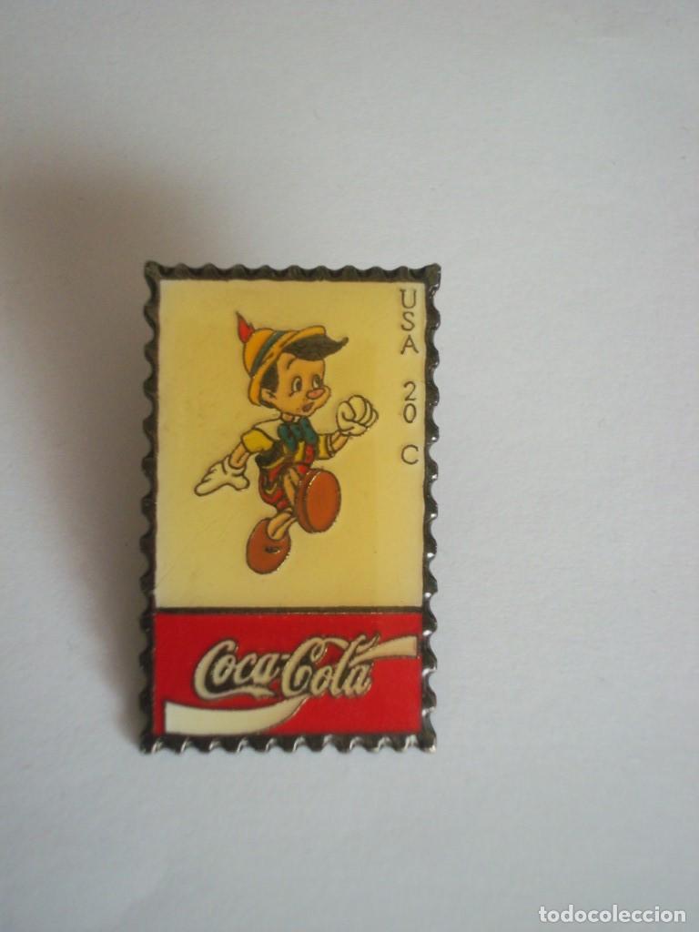 Pins de colecci&oacute;n: Pin Pinocho (pinocchio) Coca-Cola