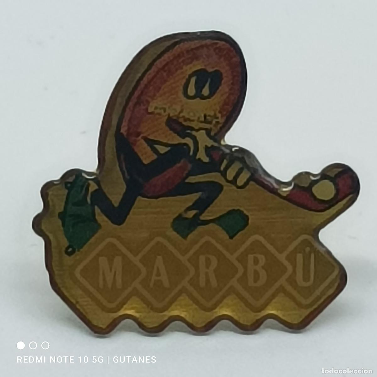 Pins de colecci&oacute;n: PIN MARBU DORADA - Foto 1