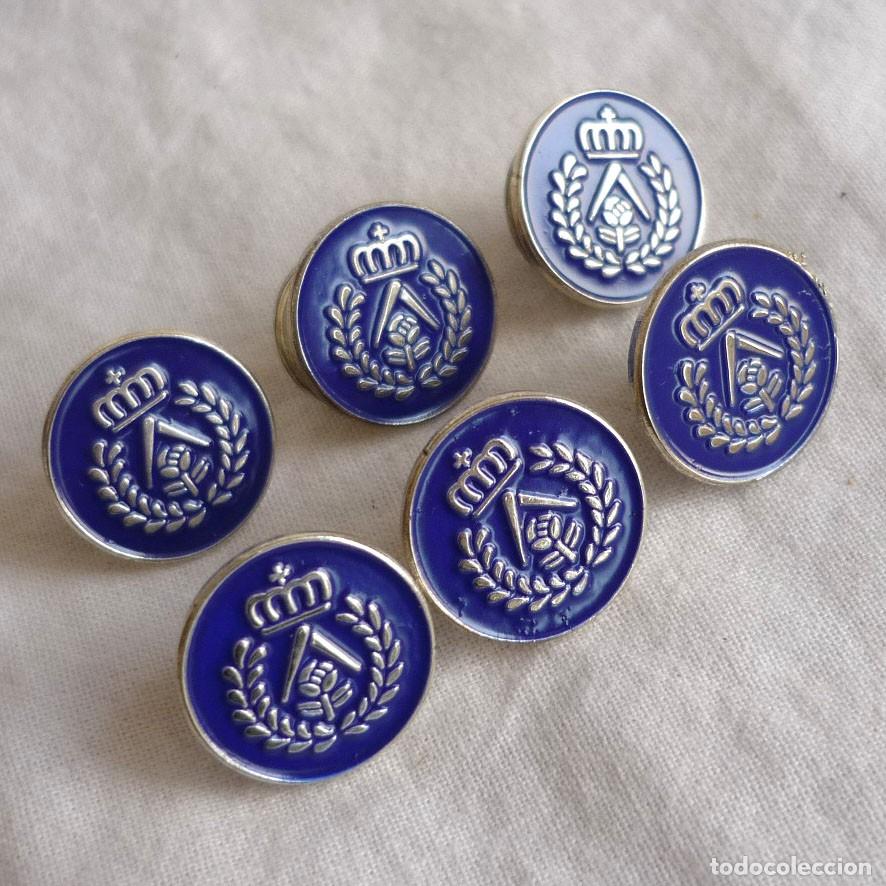 Pins de colecci&oacute;n: 6 pins CSCAE Consejo Superior Colegios Arquitectos Espa&ntilde;a