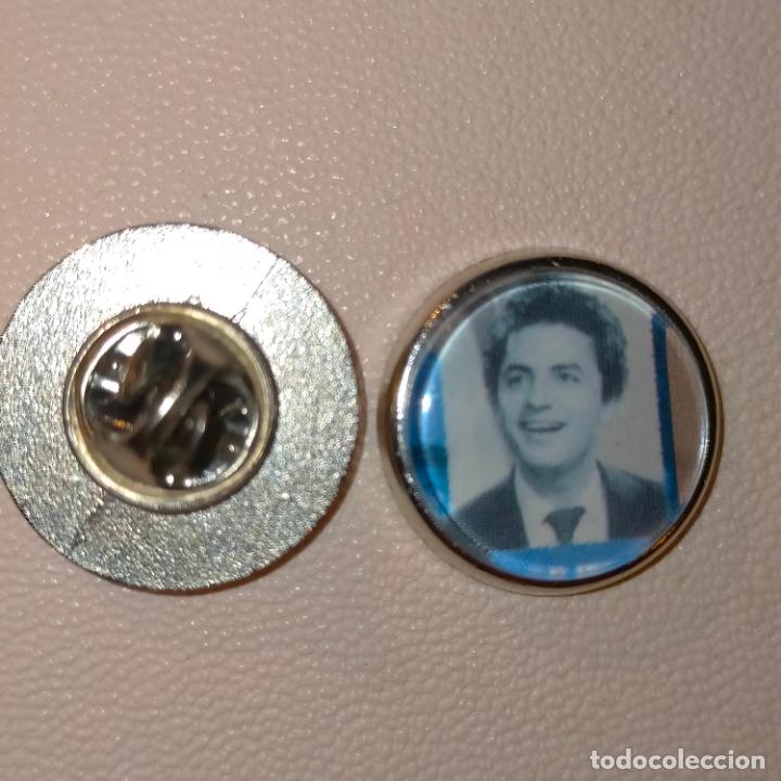 Pins de cole&ccedil;&atilde;o: pin redondo metal - musica cantante grupo - Antonio Molina
