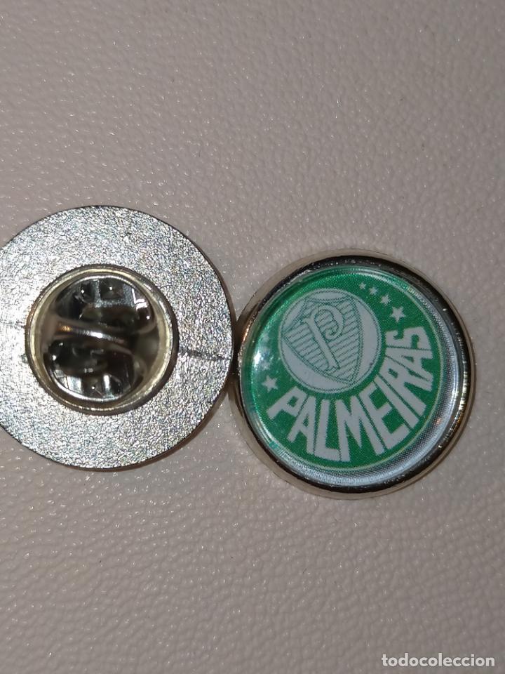 Pins de colecci&oacute;n: pin redondo metal - FUTBOL EQUIPO ESCUDO PALMEIRAS