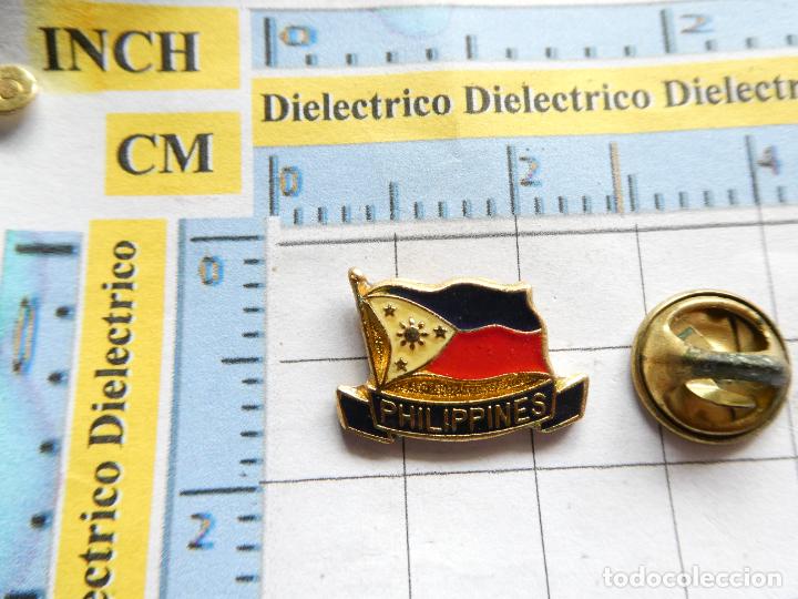 Pins de cole&ccedil;&atilde;o: PIN DE TURISMO. EXPO 92 1992 SEVILLA? BANDERA FILIPINAS