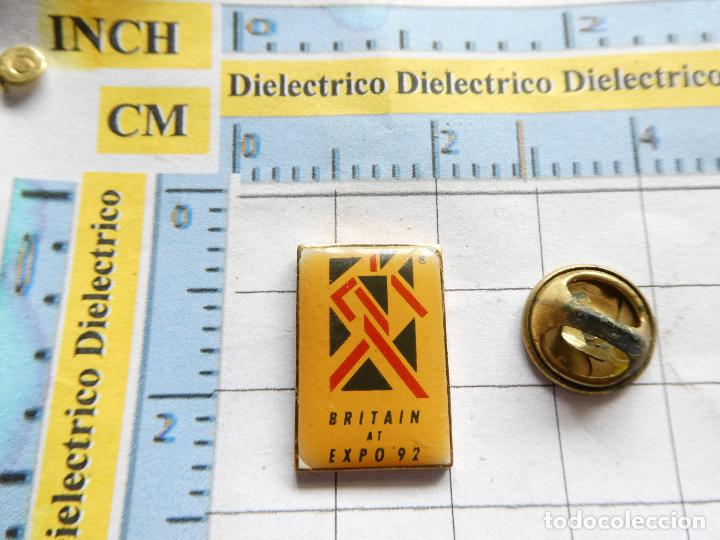 Pins de colecci&oacute;n: PIN DE TURISMO. EXPO 92 1992 SEVILLA. PABELL&Oacute;N DE GRAN BRETA&Ntilde;A REINO UNIDO INGLATERRA