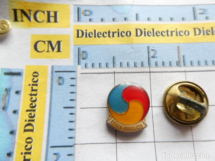 Collection pins: PIN DE TURISMO. EXPO 92 1992 SEVILLA. PABELL&Oacute;N DE KOREA COREA DEL SUR