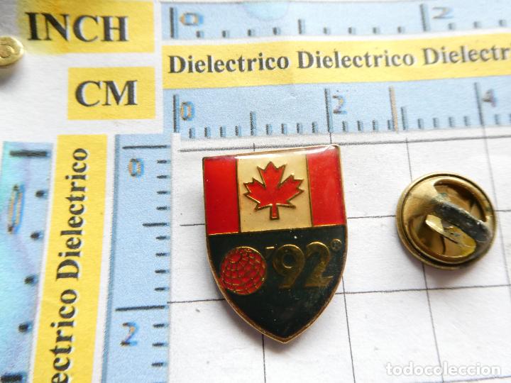 Pins e Spille di collezione: PIN DE TURISMO. EXPO 92 1992 SEVILLA. PABELL&Oacute;N BANDERAS SUIZA