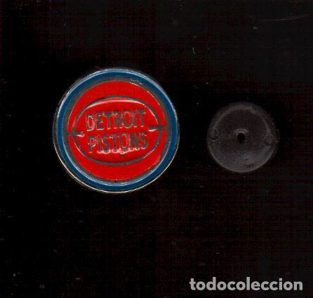 Pins de colecci&oacute;n: PIN O INSIGNIA DE OJAL. DETROIT PISTONS - VER FOTO QUE NO TE FALTE EN TU COLECCION