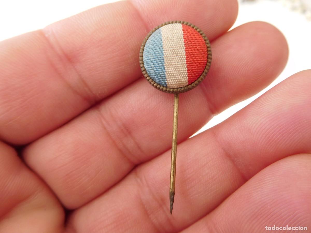 Pin's de collection: Aguja antigua bandera de Francia