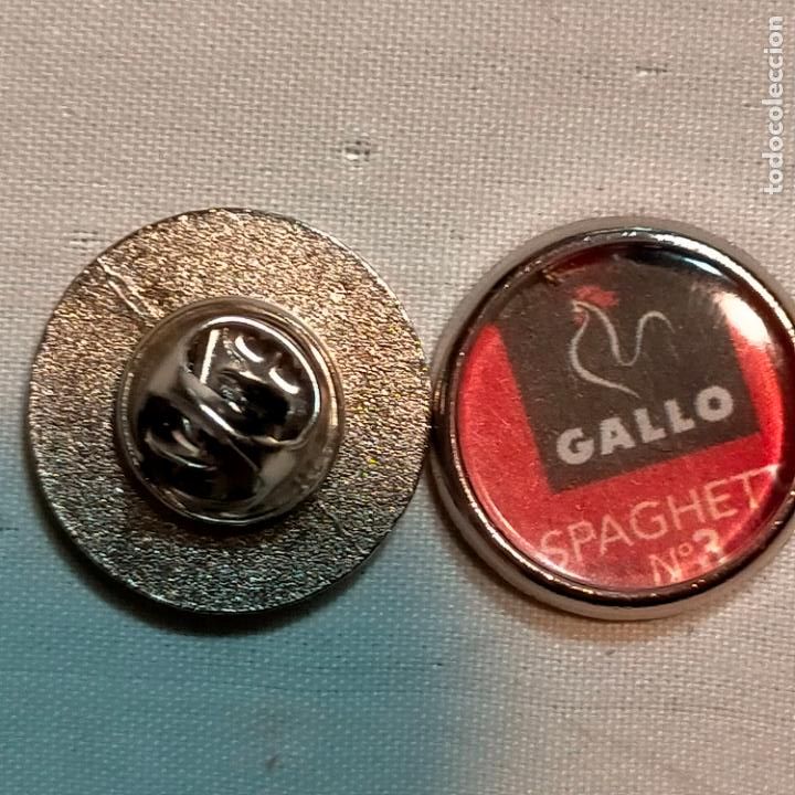 Collection pins: PIN REDONDO METAL - publicidad pastas gallo