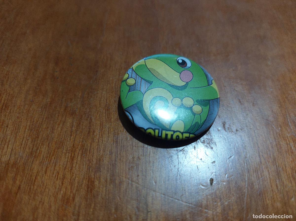 Pins de colecci&oacute;n: POLITOED. POKEMON. CHAPA. PIN. 31 MM. MET&Aacute;LICA POR DETR&Aacute;S. SIN USO. DIFICIL