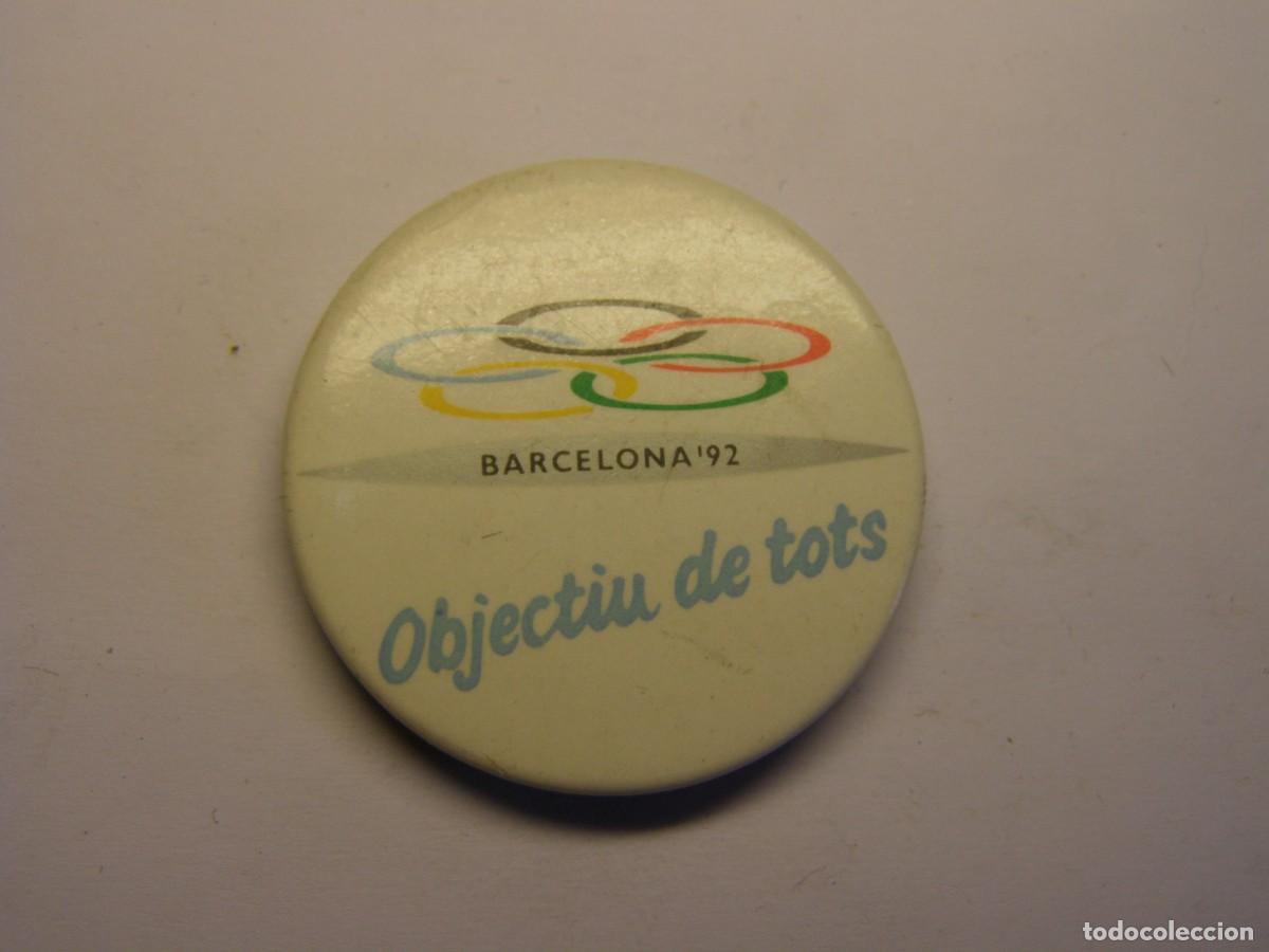 Pins de colecci&oacute;n: Vieja aguja publicitaria de las olimpiadas de 1982, Barcelona 92