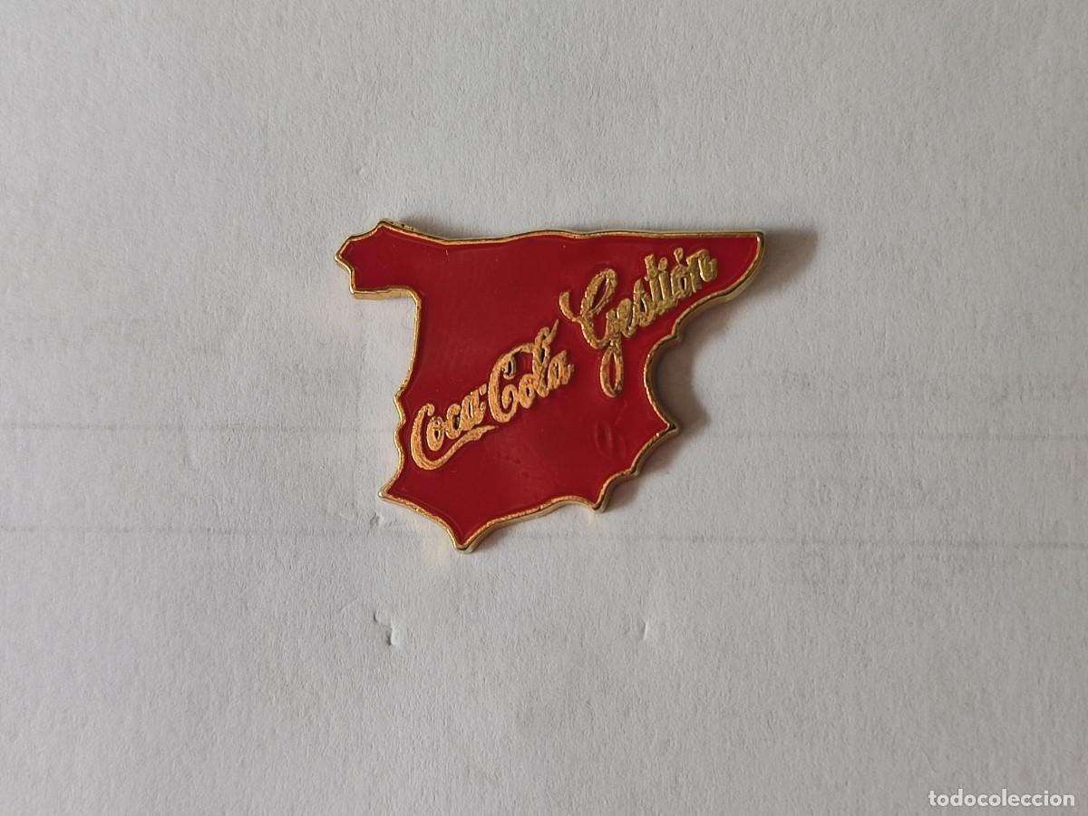 Pins de cole&ccedil;&atilde;o: PIN MAPA COCA COLA GESTION